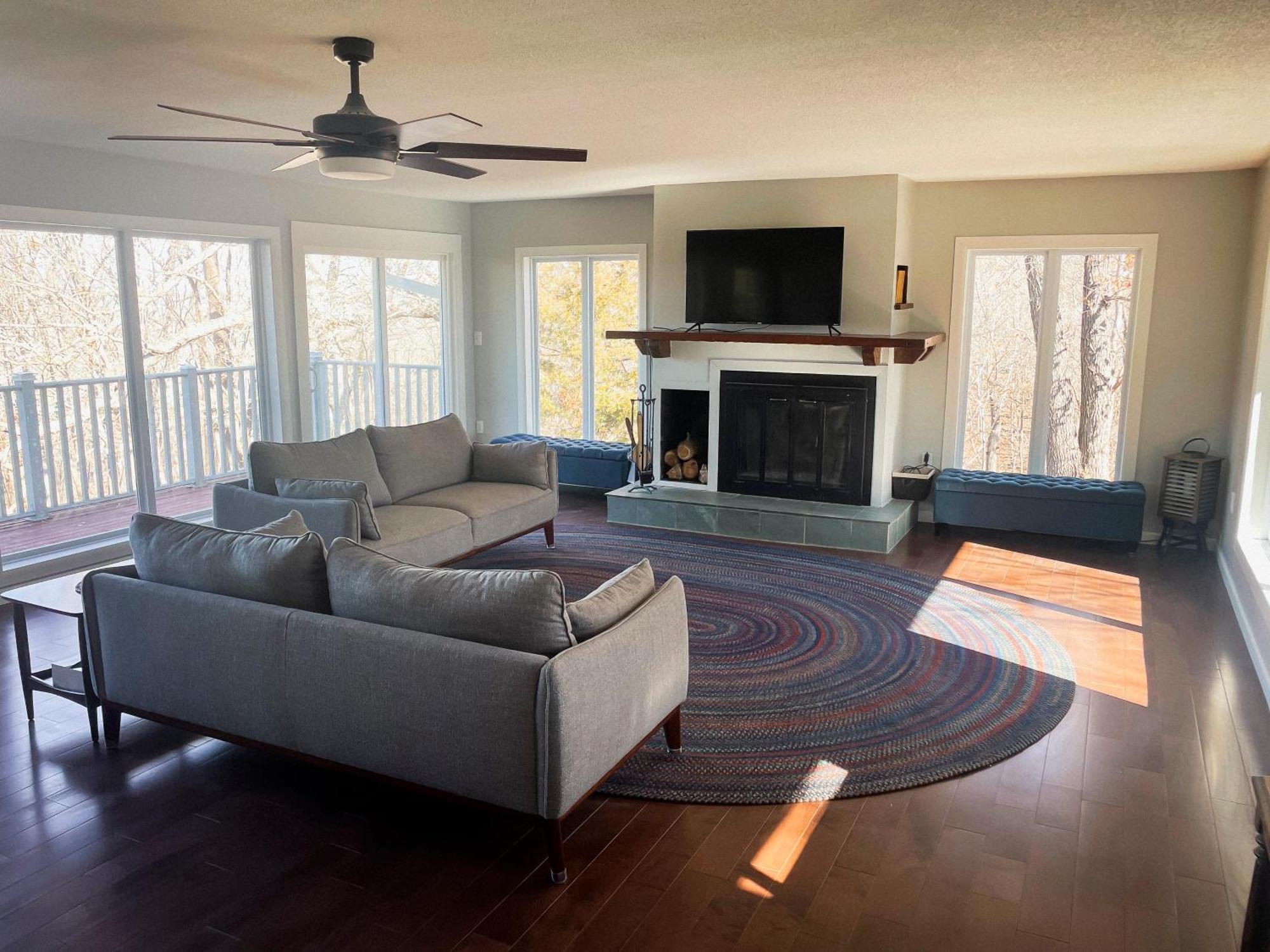 Keokuk Finn'S Hideaway -Modern Family River Home מראה חיצוני תמונה